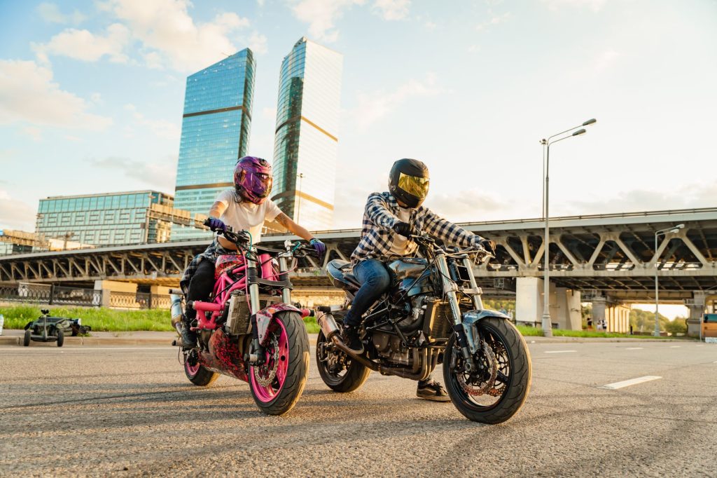 motocykl do miasta